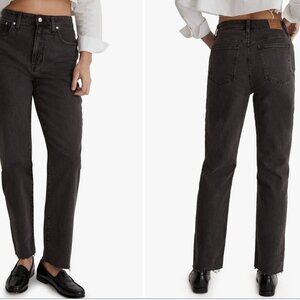 Madewell The Perfect Vintage Straight Jean in Lunar Wash, Size 30P